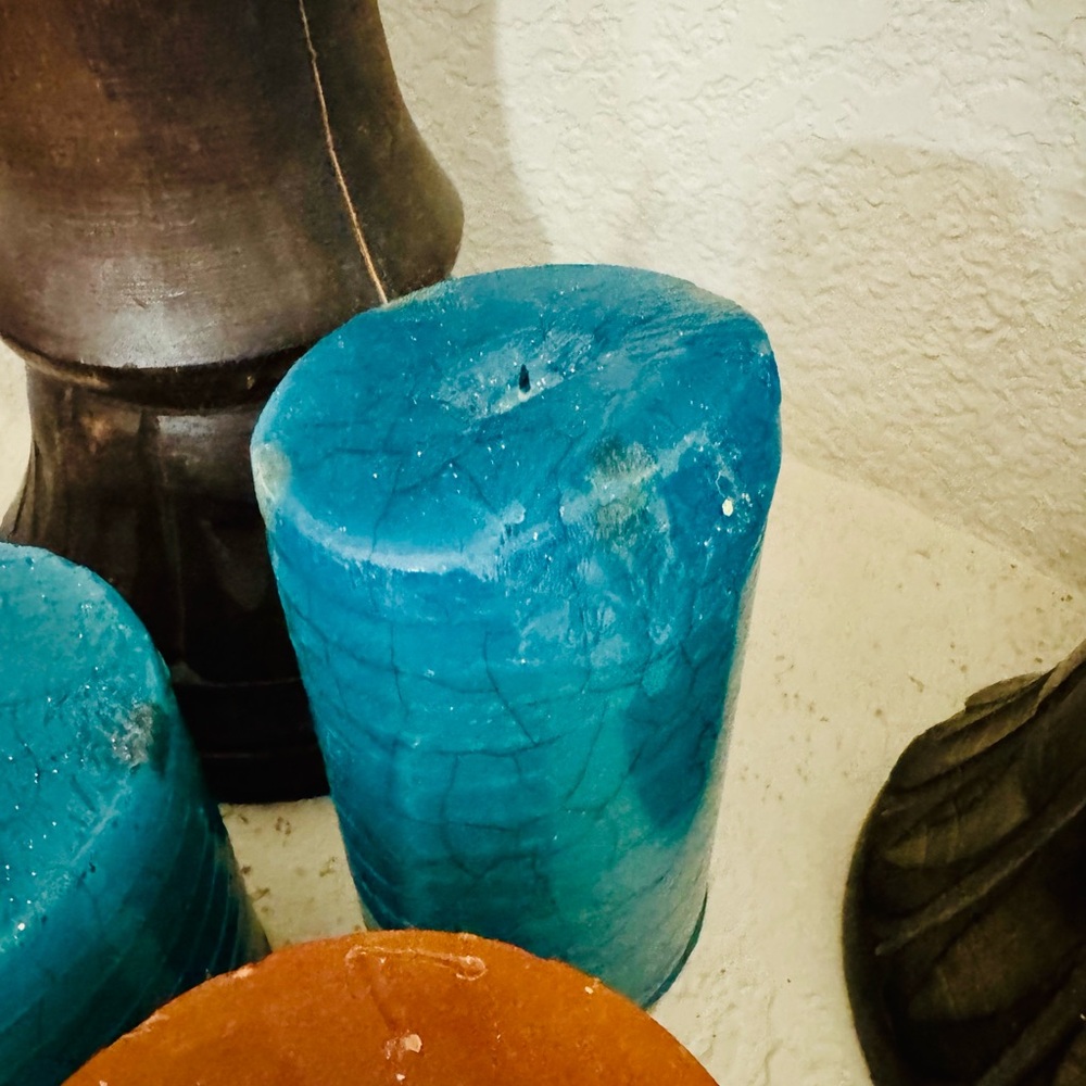 Colorful Assorted Candle Set - Picture 2 of 2